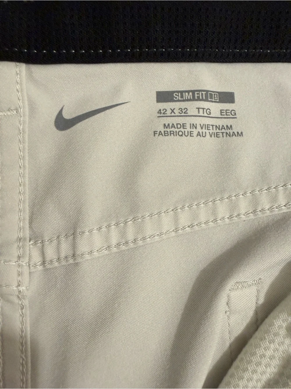 Nike Light Gray Men’s Performance Chinos